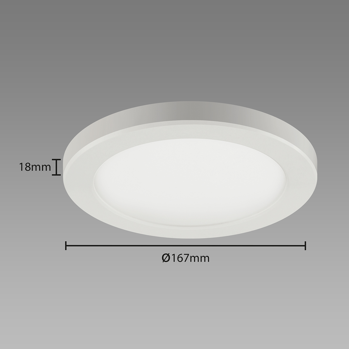 Plafonjera Olga LED 16,6cm 12W