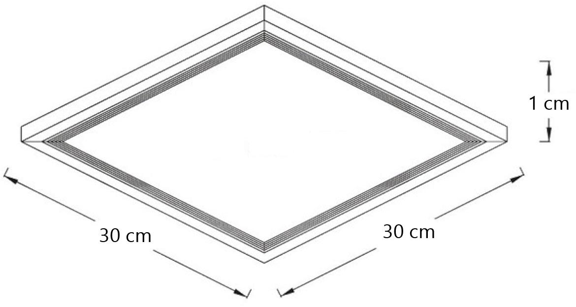 Plafonjera Enviro Puro LED 30x30cm