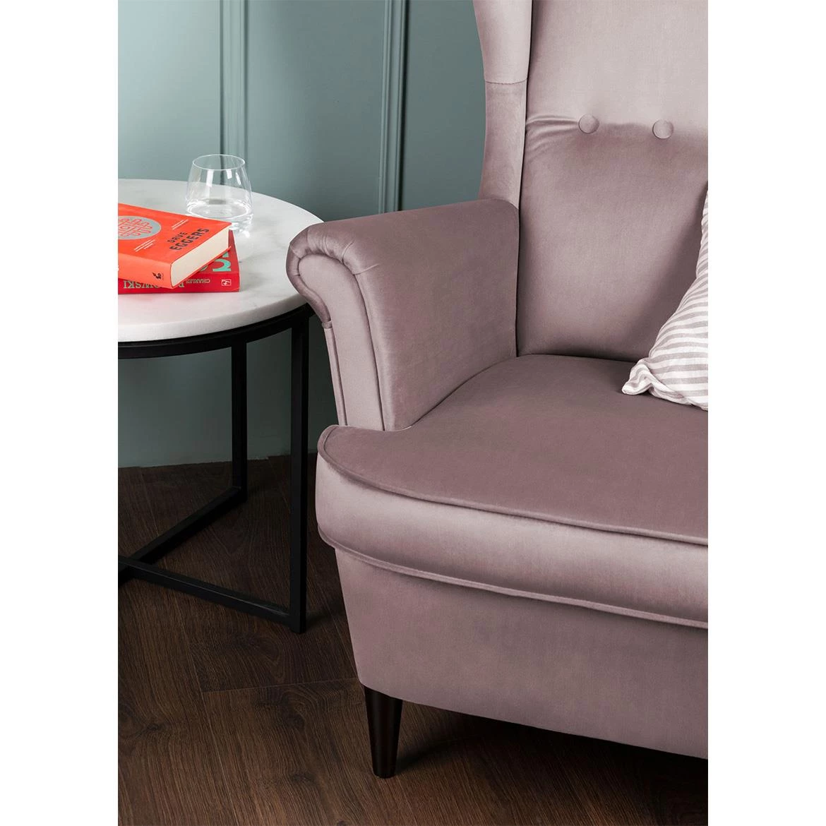 Royal Bluvel 91 / wenge fotelja