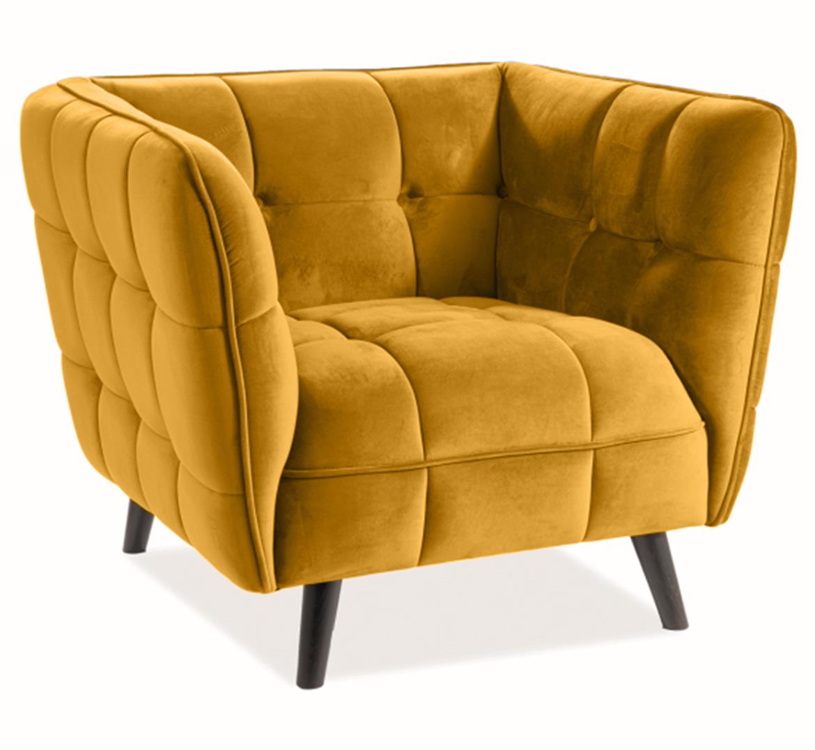 Dijon Bluvel 68 / wenge fotelja