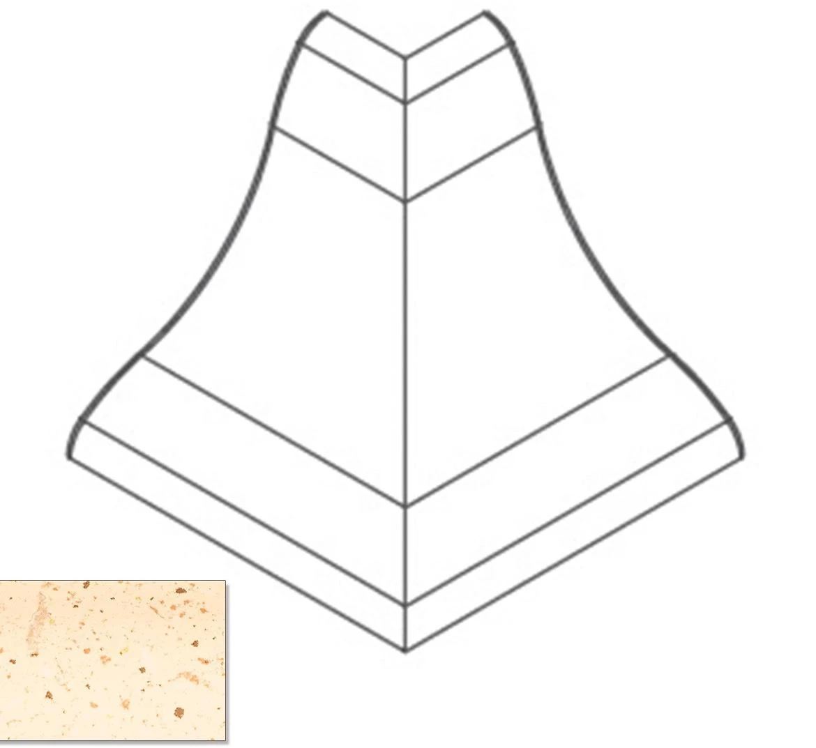 Spoljašnji ugao - pesak LWS-015