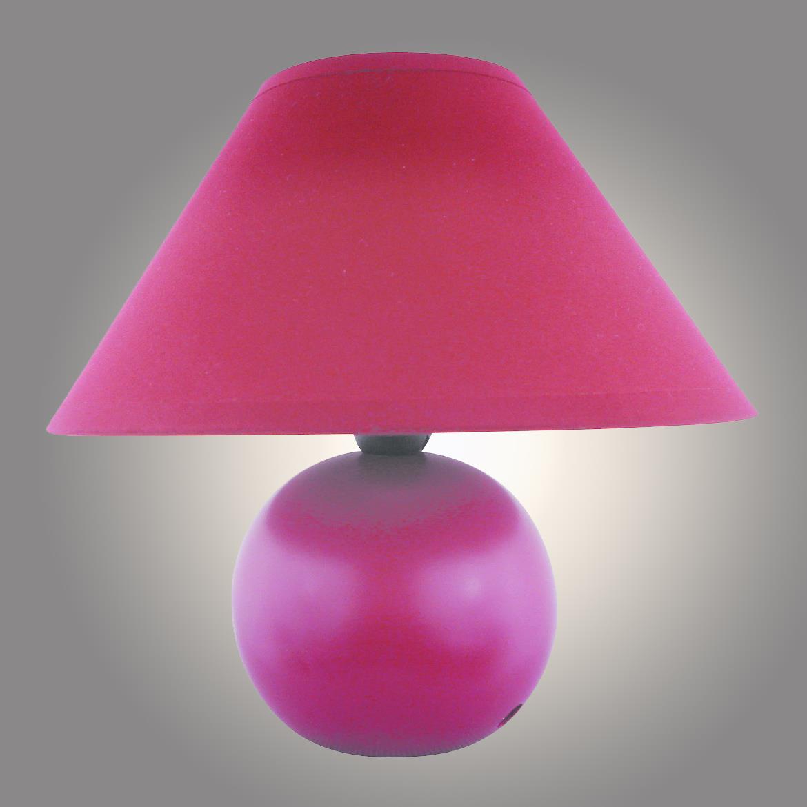 Stona lampa  Ariel roze