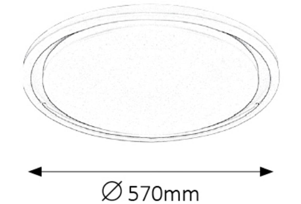 Plafonjera Brady LED 36W