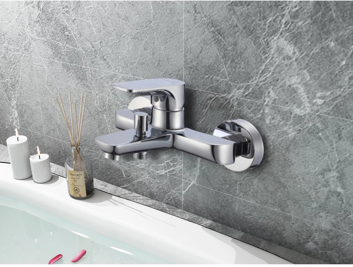 Aqua Mercado Gemini slavina za kadu inox