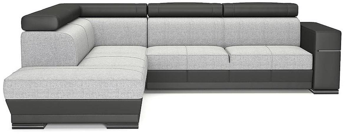 Paris ugaona garnitura s ležajem i prostorom za odlaganje 276x227x94 leva Pecos-16 + Cayenne 20