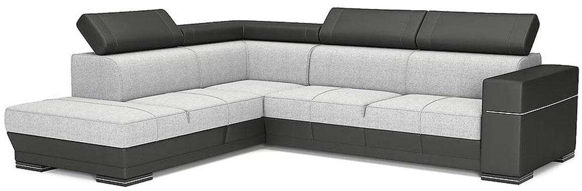 Paris ugaona garnitura s ležajem i prostorom za odlaganje 276x227x94 leva Pecos-16 + Cayenne 20