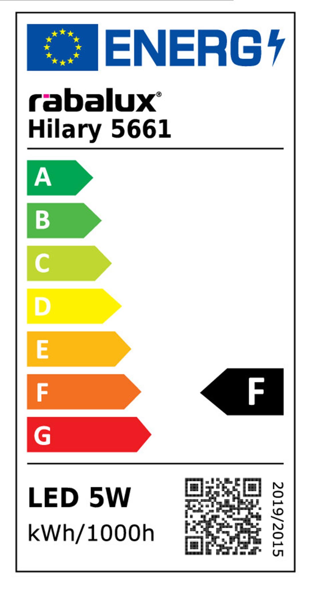 Plafonjera Hilary LED 1 srebrna