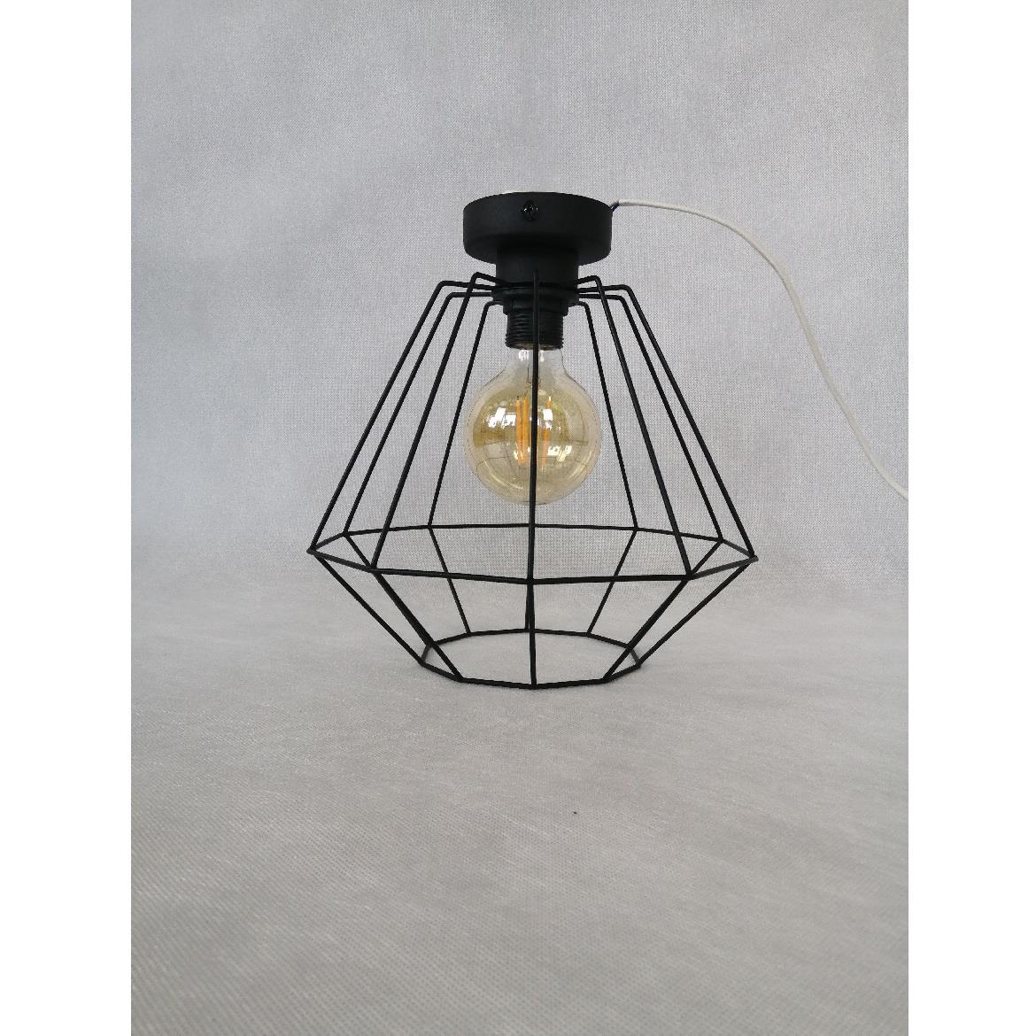 Plafonjera Diamond 30cm crna