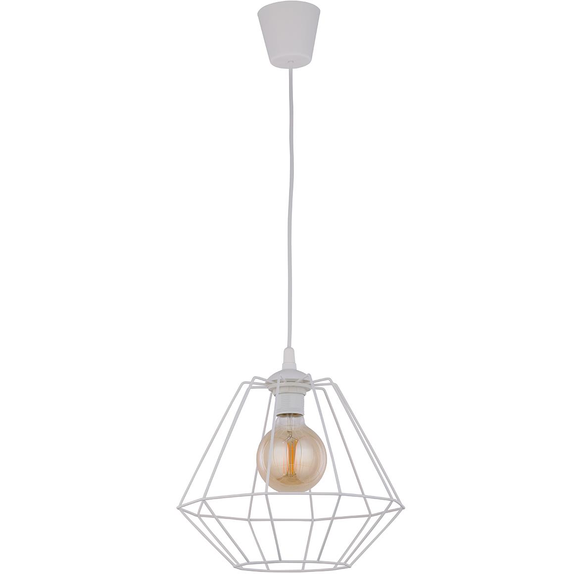 Viseća lampa Diamond bela