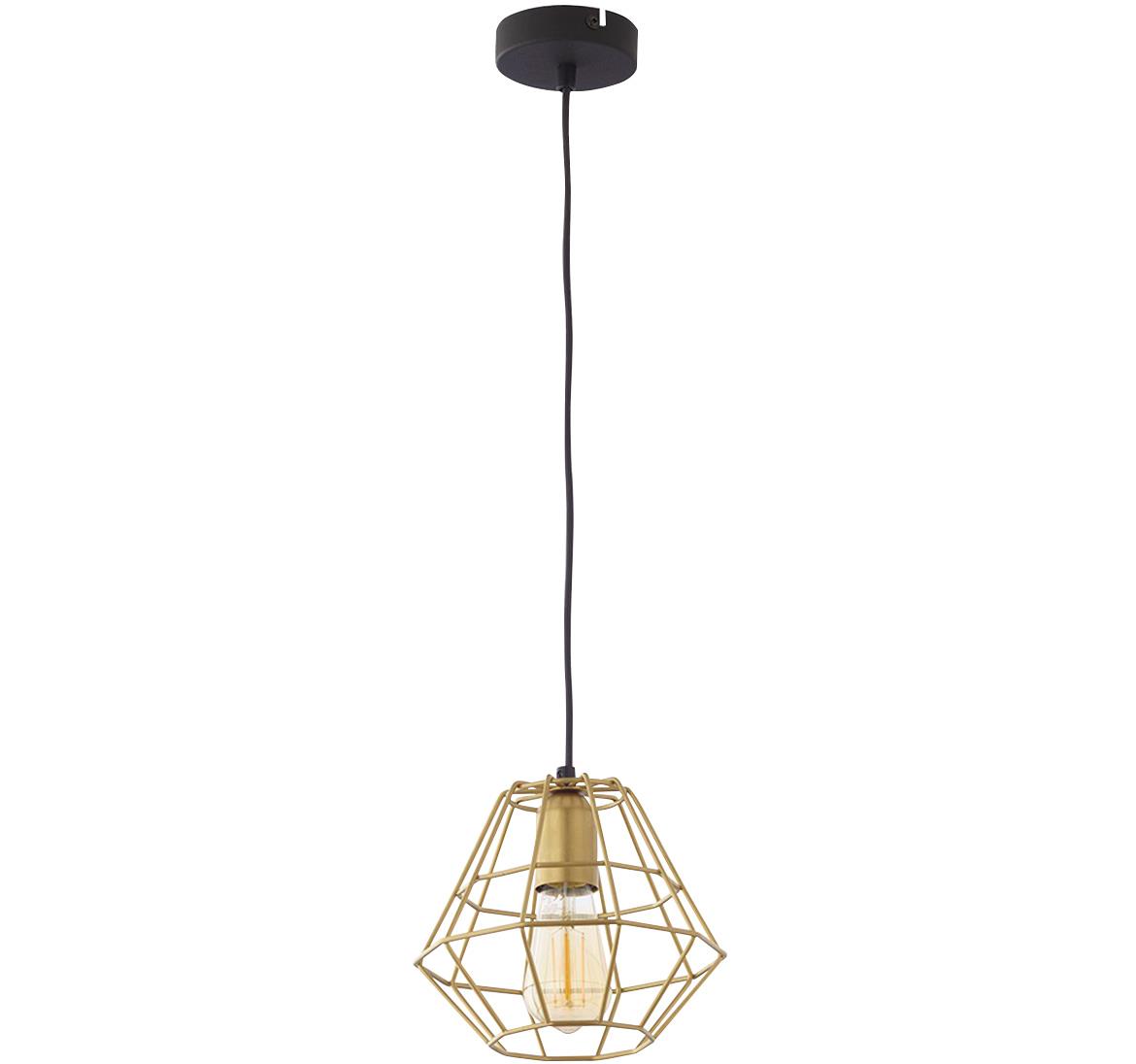 Viseca lampa Diamond 1 20x100cm zlatna