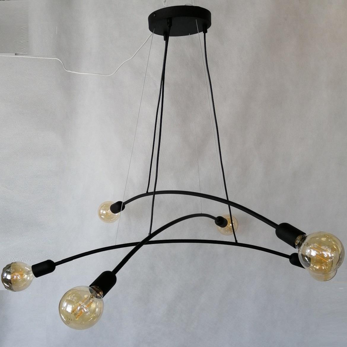 Viseća lampa Helix crna