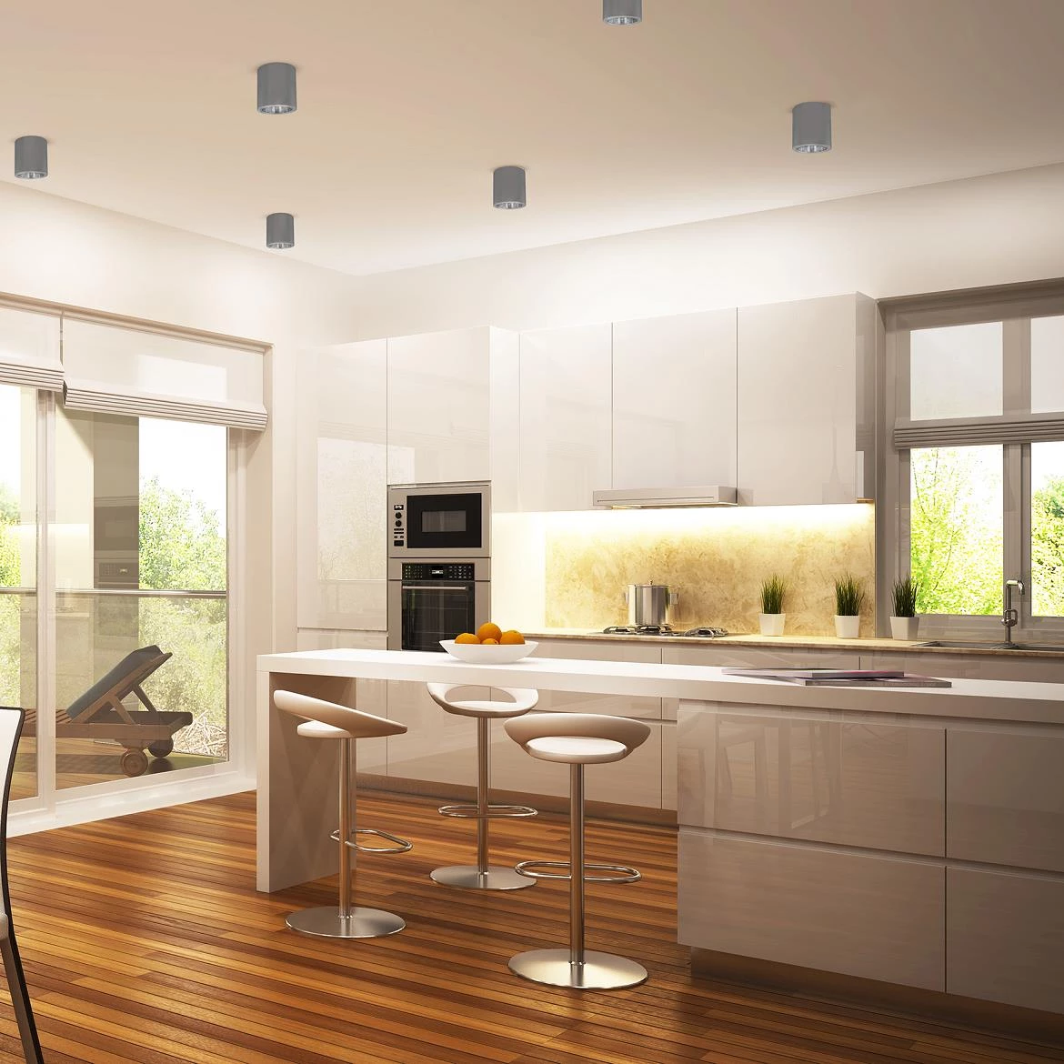 Reflektor Jupiter 1 dia 10cm sivi