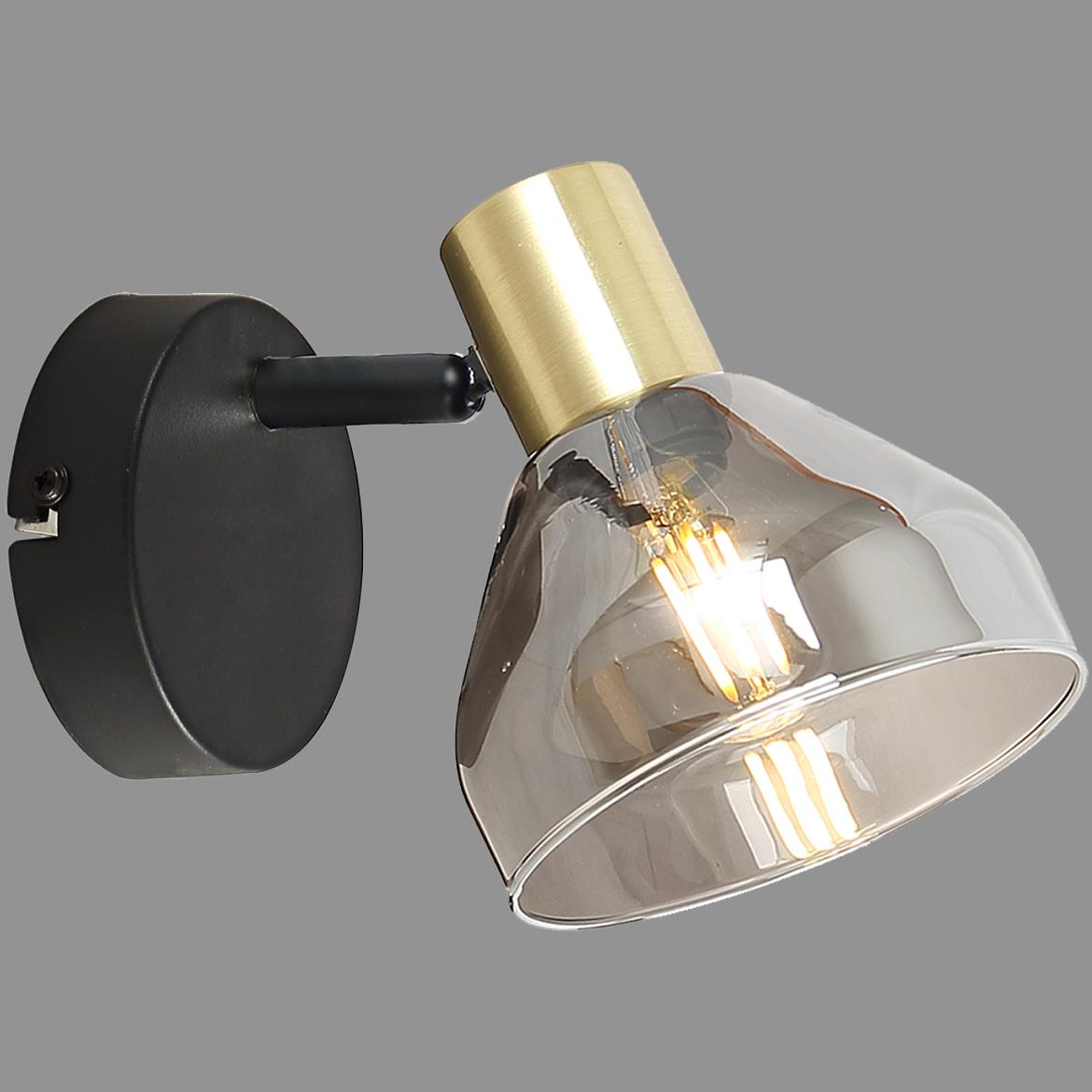 Zidna lampa Gregory braon
