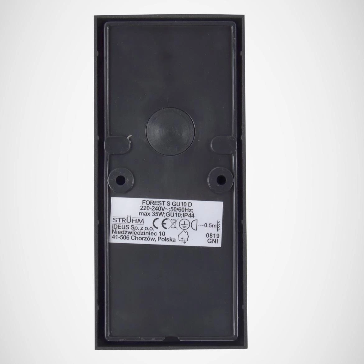 Spoljna zidna lampa Georgia 2 crna