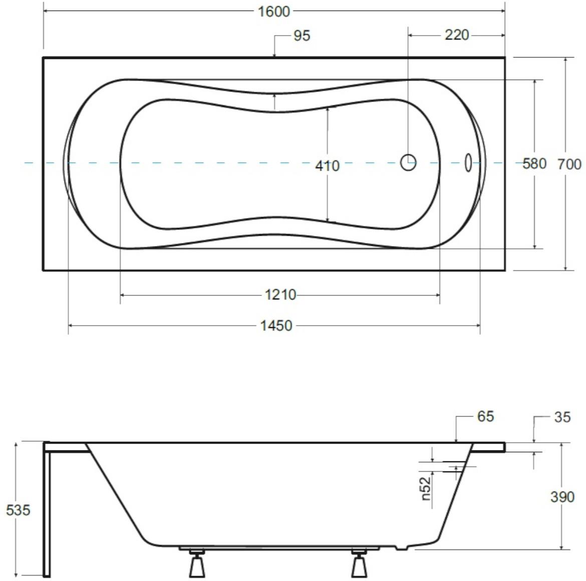 Kada Aria plus 160X70 + rucke