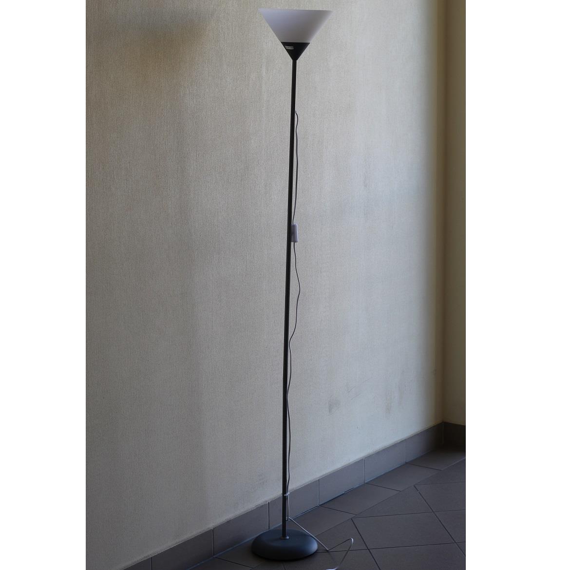 Podna lampa Juna srebrna