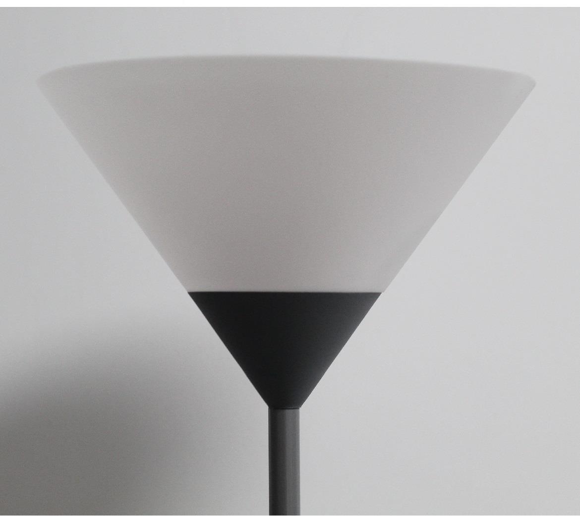 Podna lampa Juna srebrna