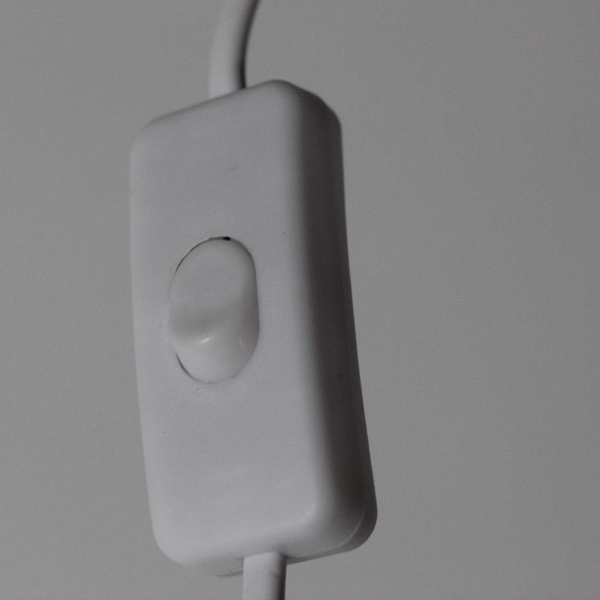 Podna lampa Juna srebrna
