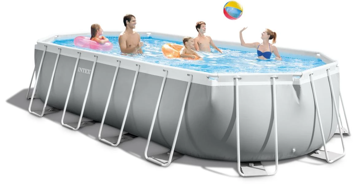 Bazen Intex Prism s priborom 6,1mx 3,05mx 1,22m ovalni