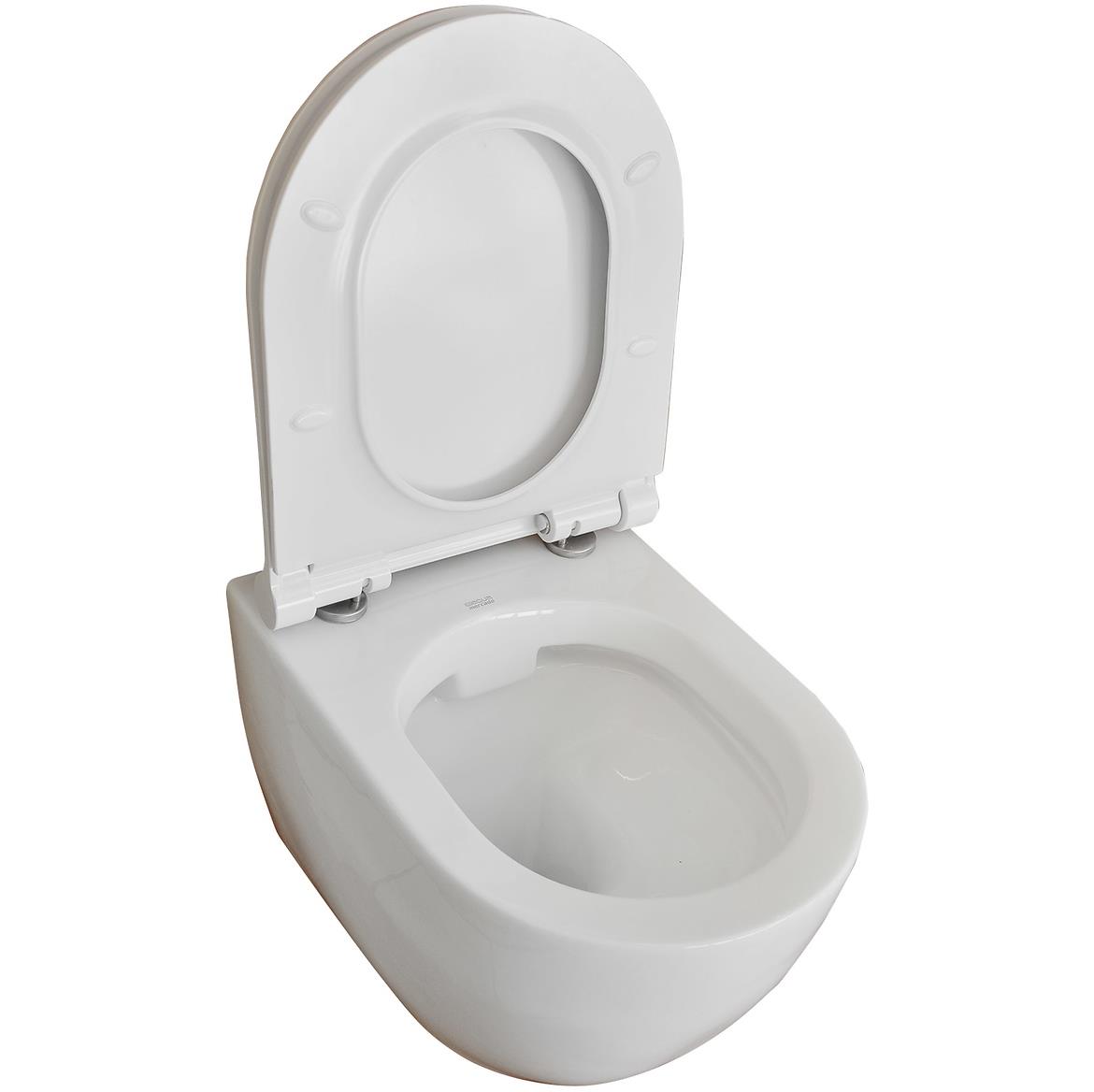 Stenska WC školjka Alexia z desko