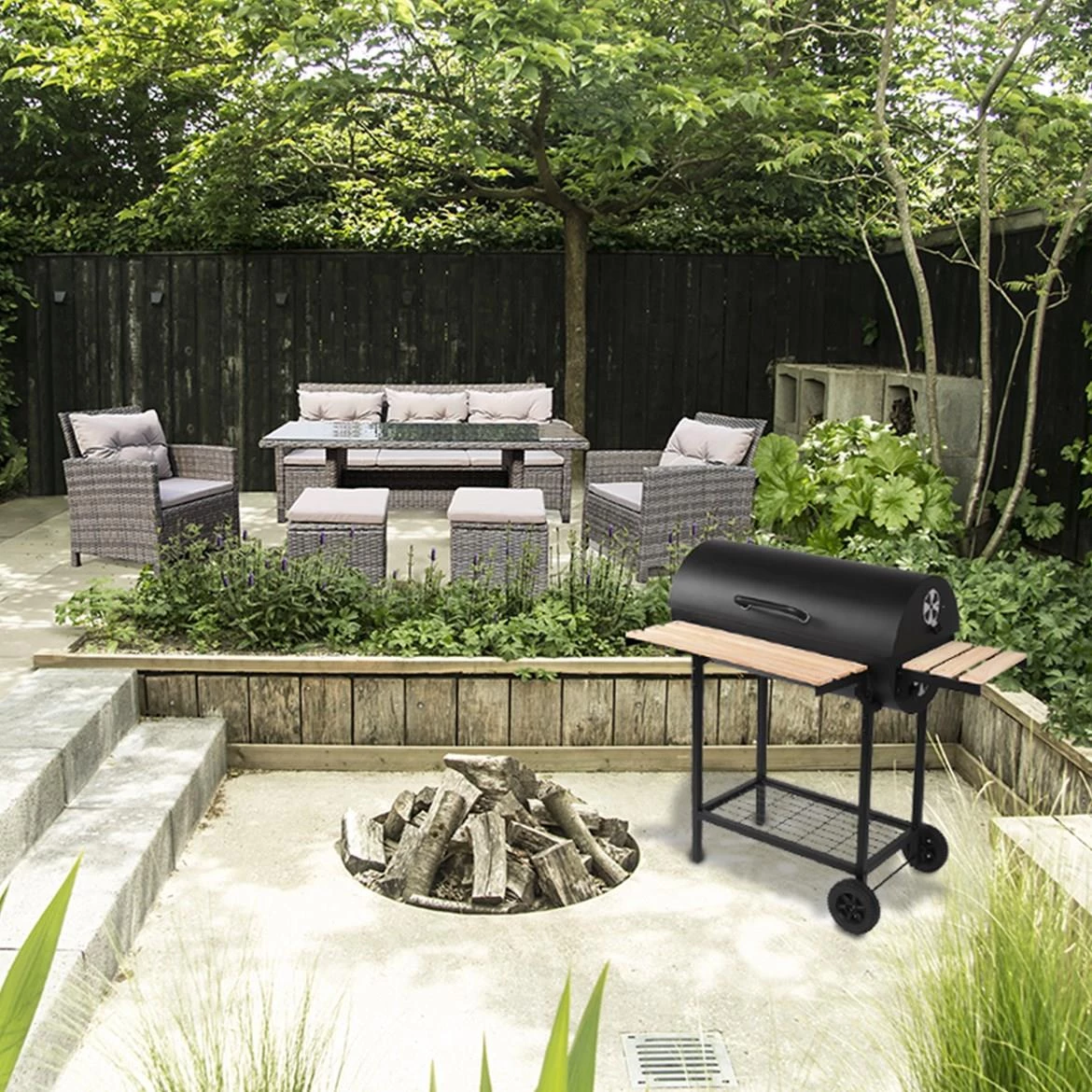 Roštilj na ćumur JY-009 Smoker