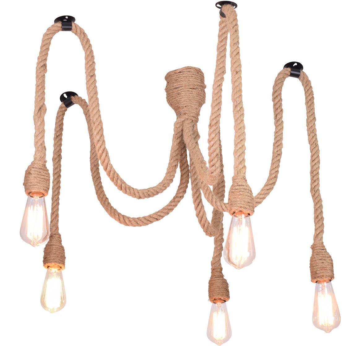 Viseca lampa Spider Rope 5