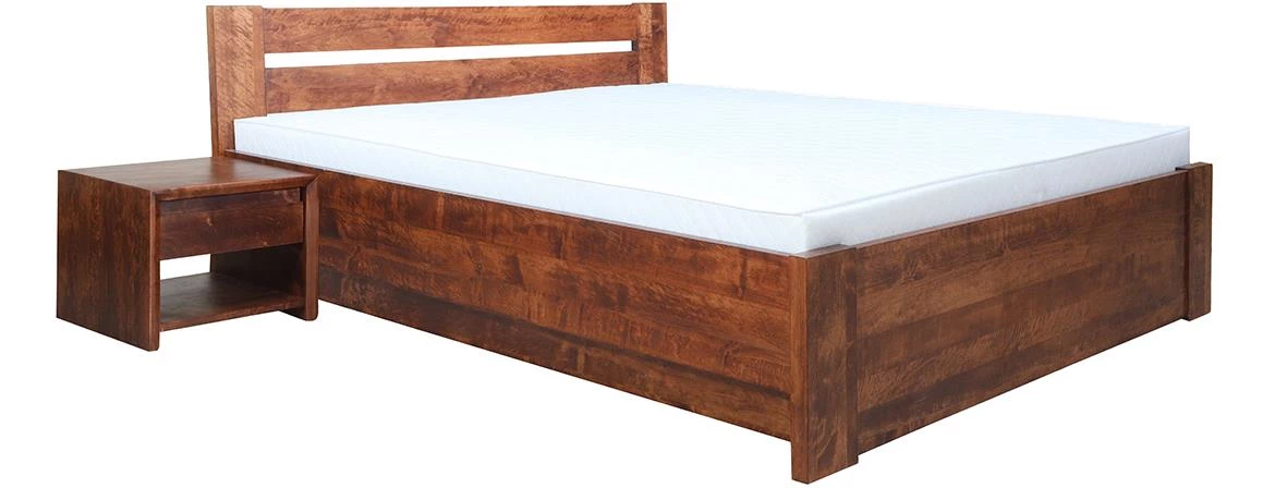Drveni krevet Lulea Plus 160x200 jova, orah