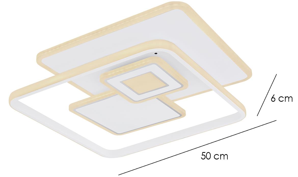 Plafonjera Roderick LED 50x50cm 3000-6000K