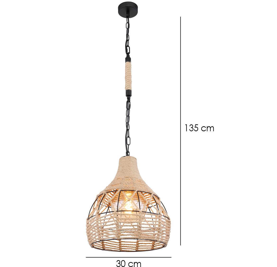 Viseca lampa Halia 30x135cm