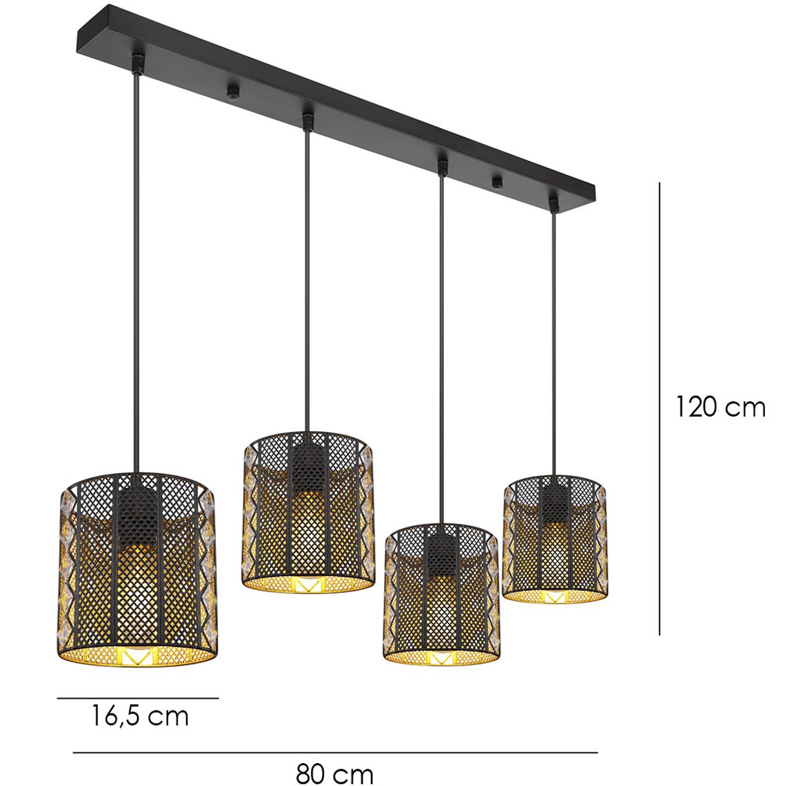 Viseca lampa Abini 4