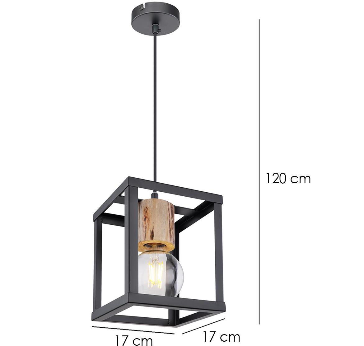 Viseca lampa Hagar 17x120cm