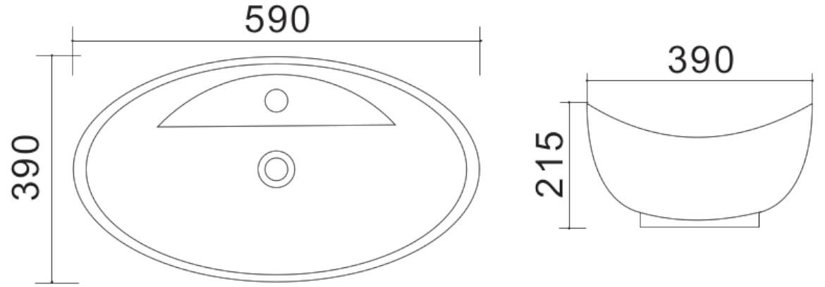 Umivaonik Daria 60 1 / O