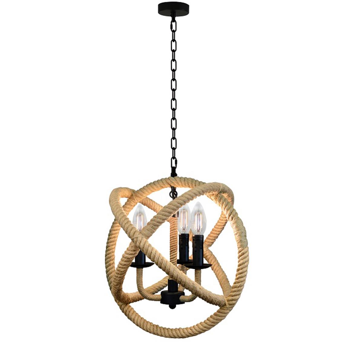 Viseca lampa Glob Rope 3