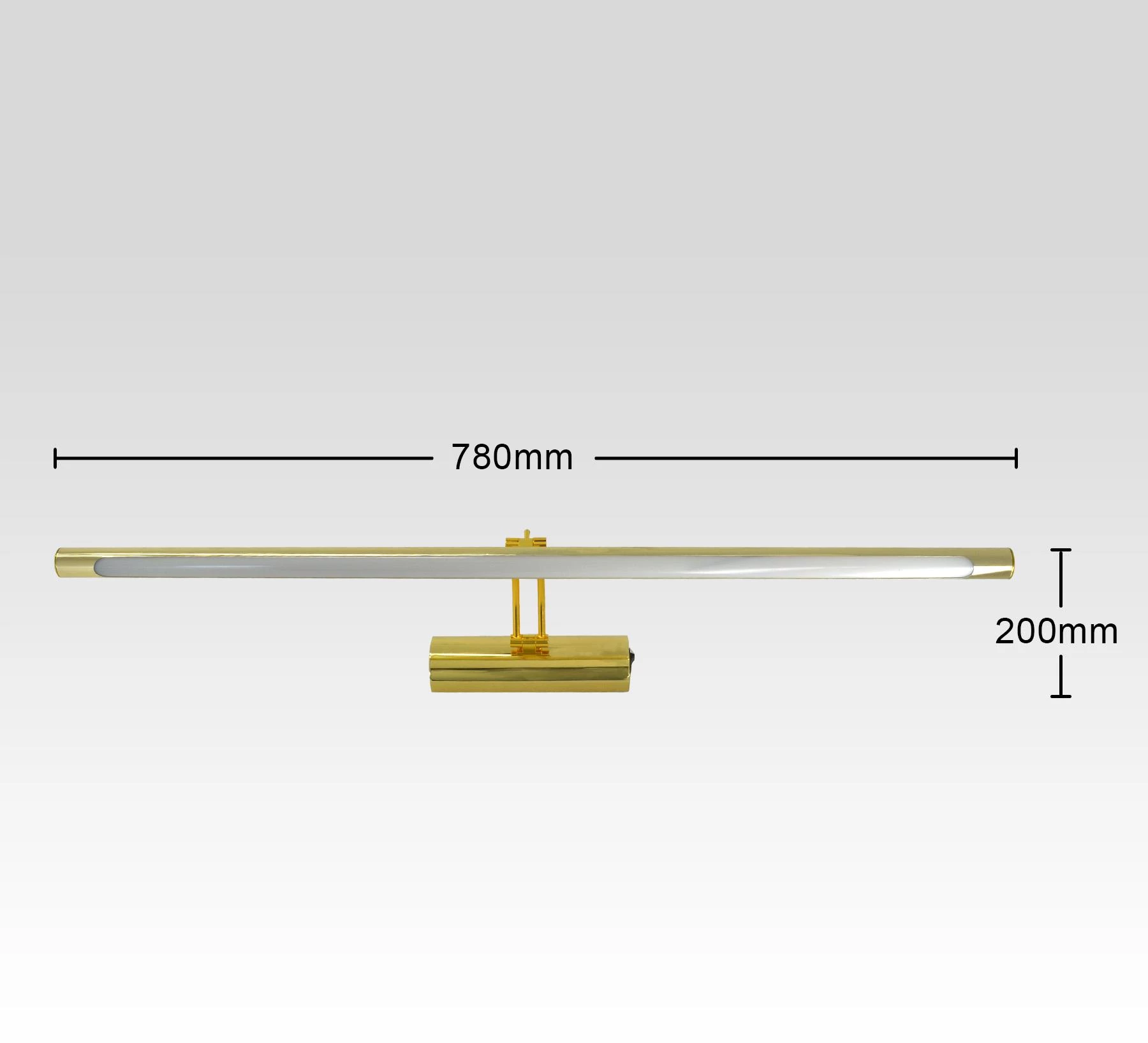 Zidna lampa Vincent LED zlatna