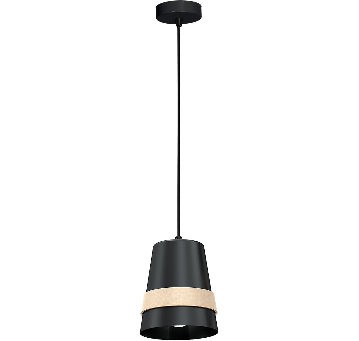 Viseca lampa Venezia 1 crna