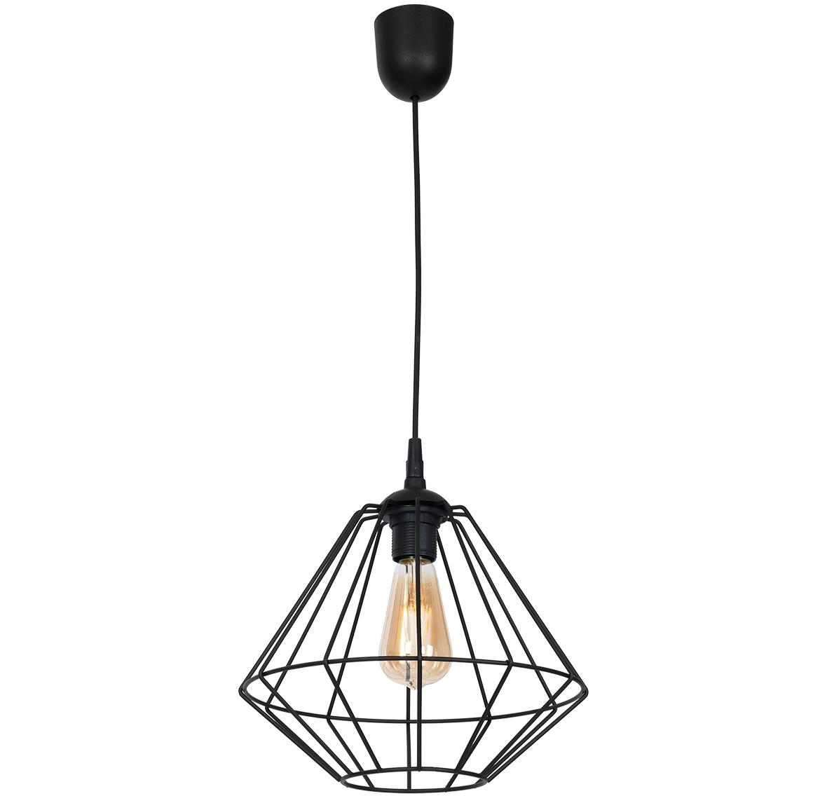 Viseca lampa Colin Black 1 crna