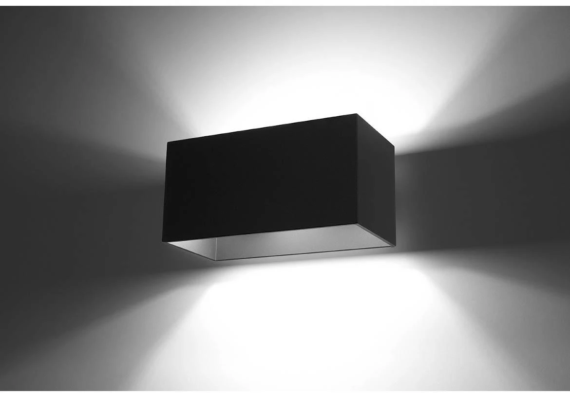 Zidna lampa Utah crna