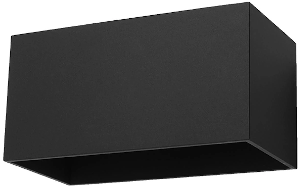 Zidna lampa Utah crna