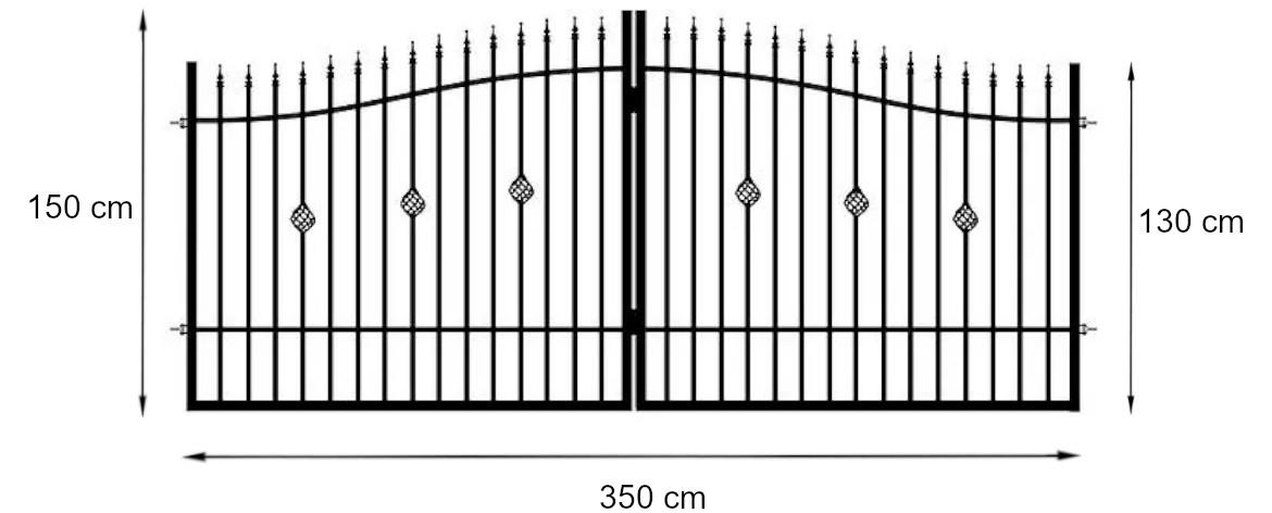 Kapija Marika 3,5m / Zn