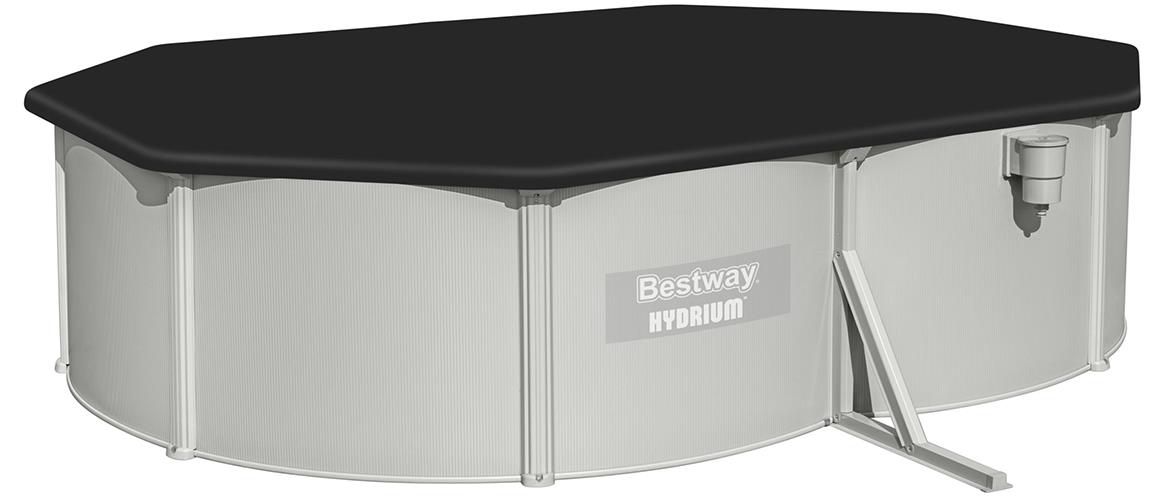 Bazen Bestway Hydrium s dodacima 5x3,60x1,20m sivi