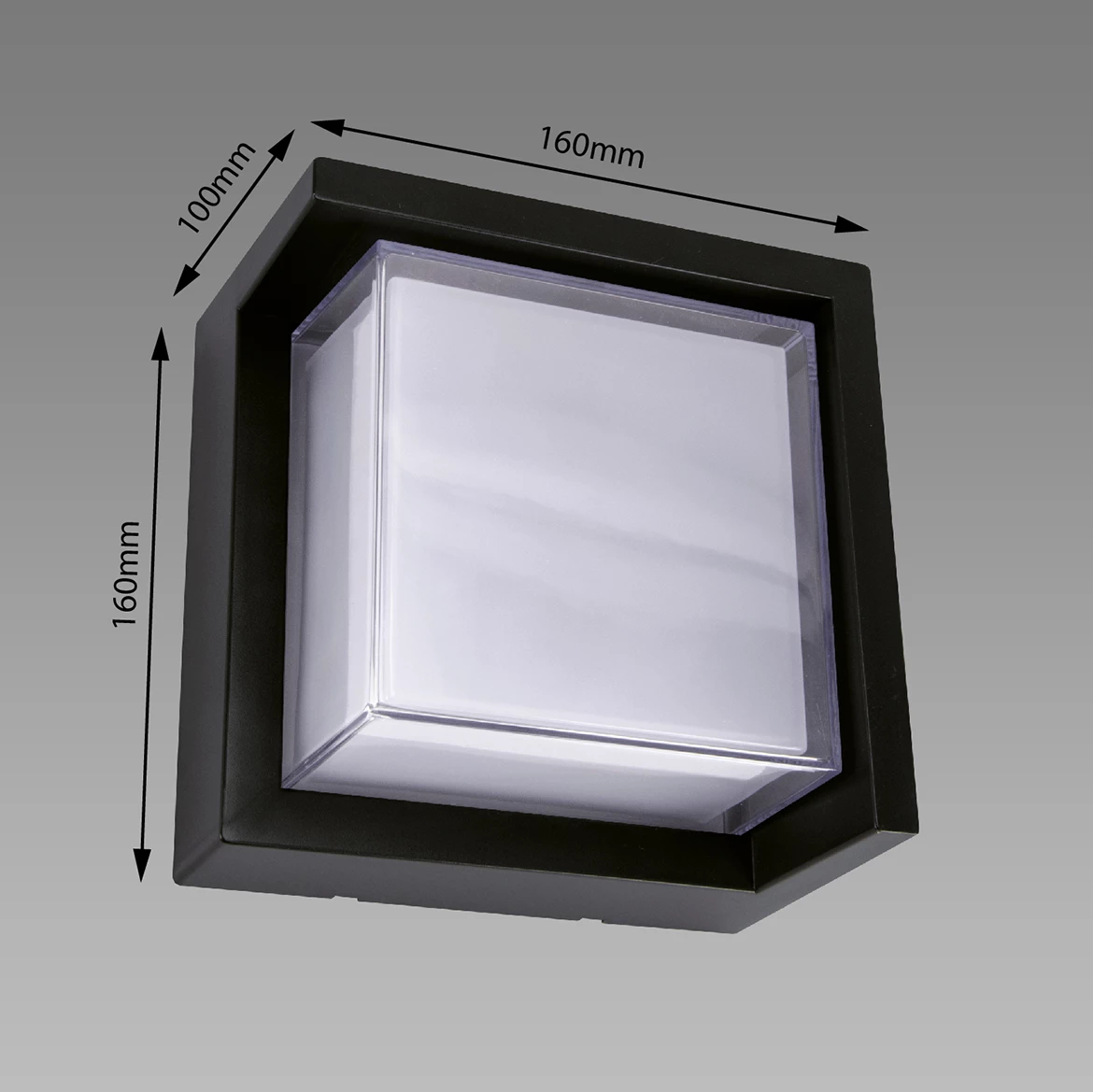 Zidna lampa Tekla Square LED