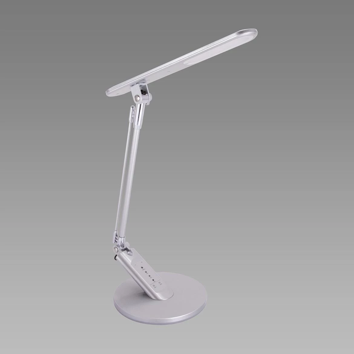 Stona lampa Ramzes LED srebrna