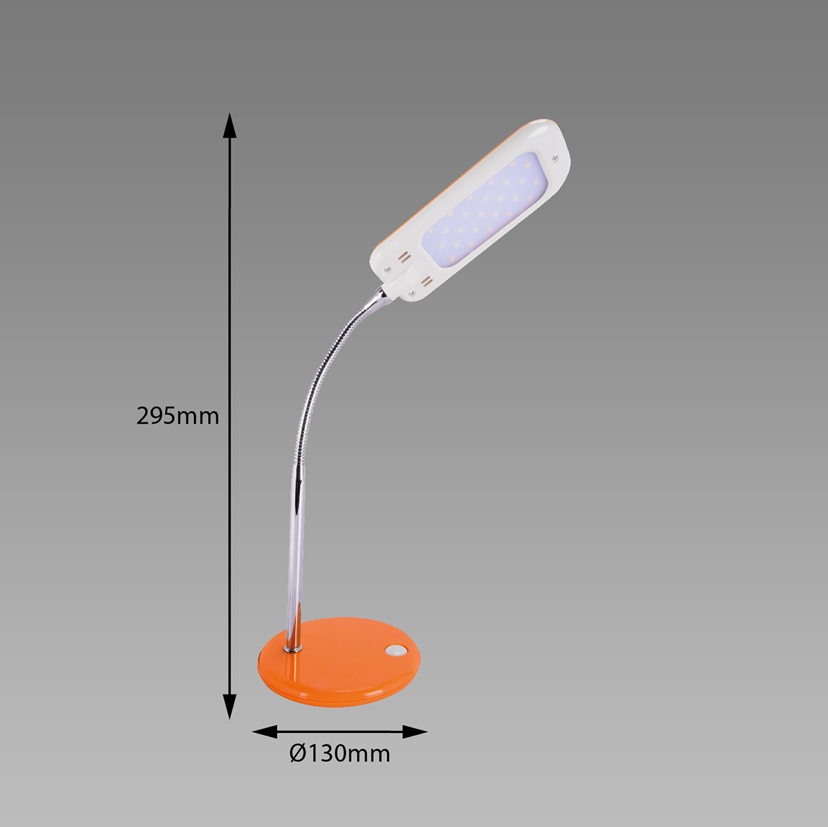 Stona lampa Dori LED narandžasta