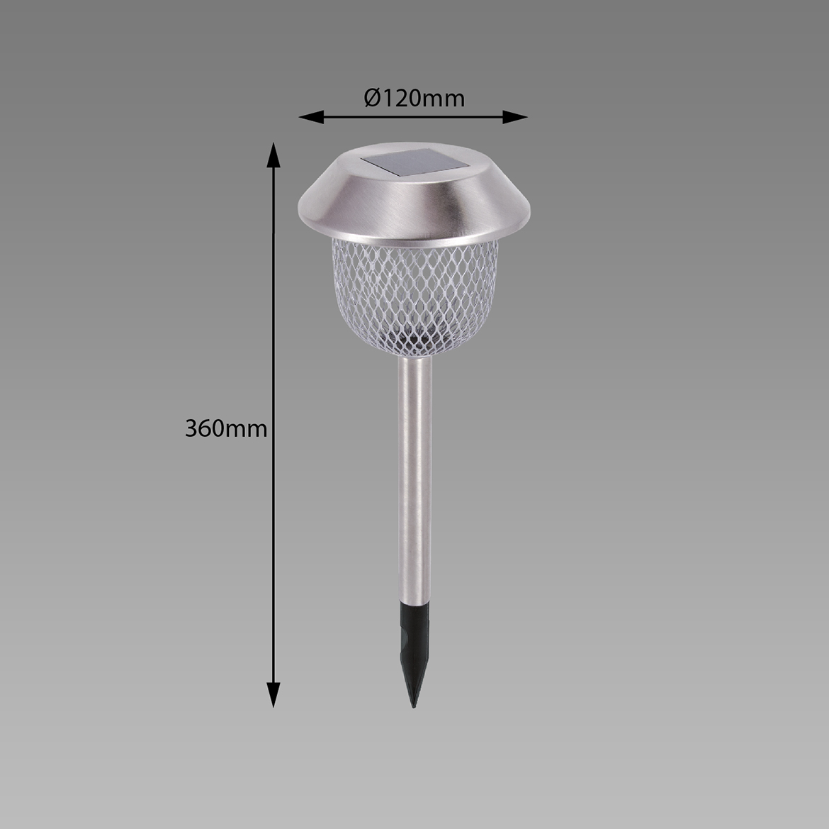 Solarna lampa Tulip LED