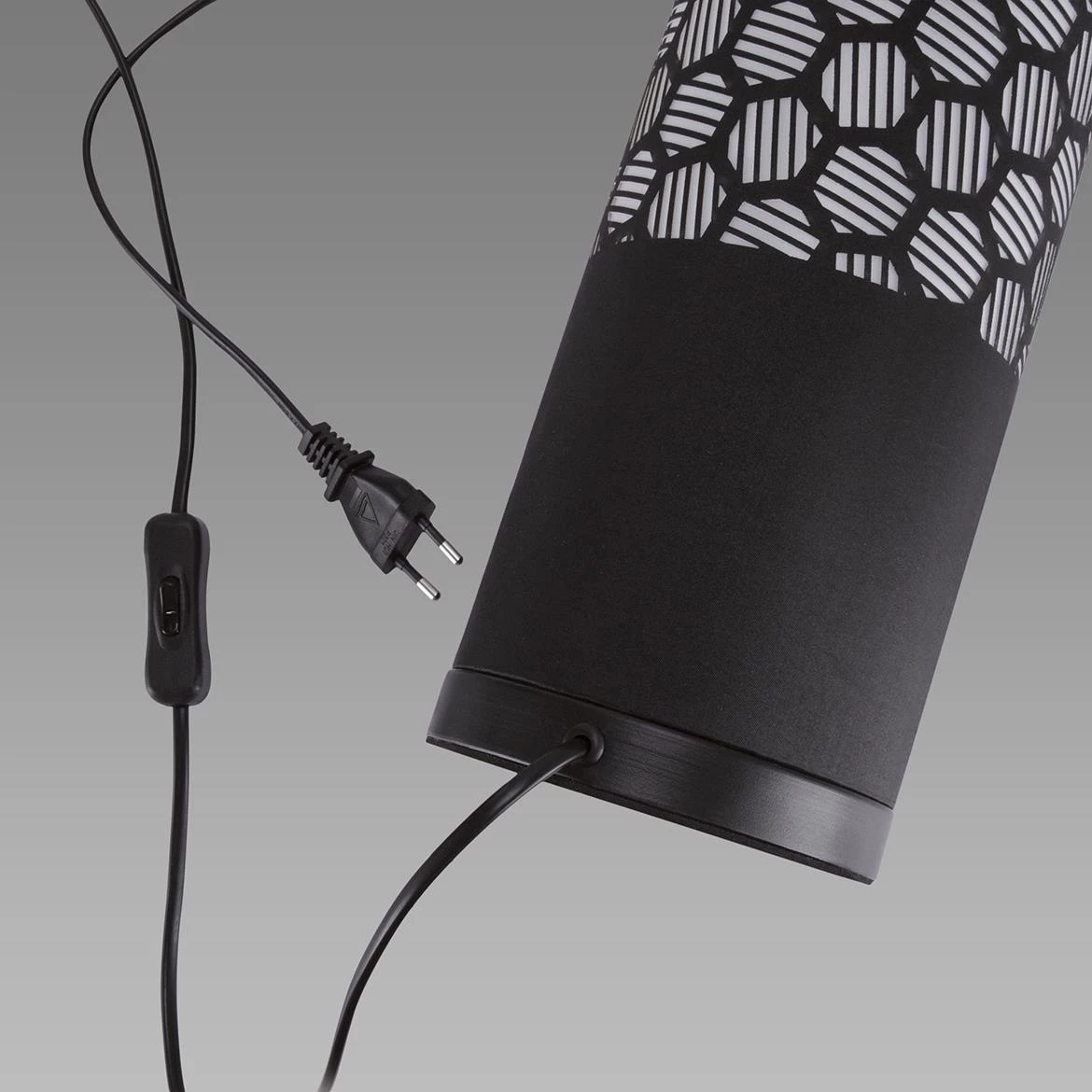 Stona lampa  Wanda 13x38cm crna