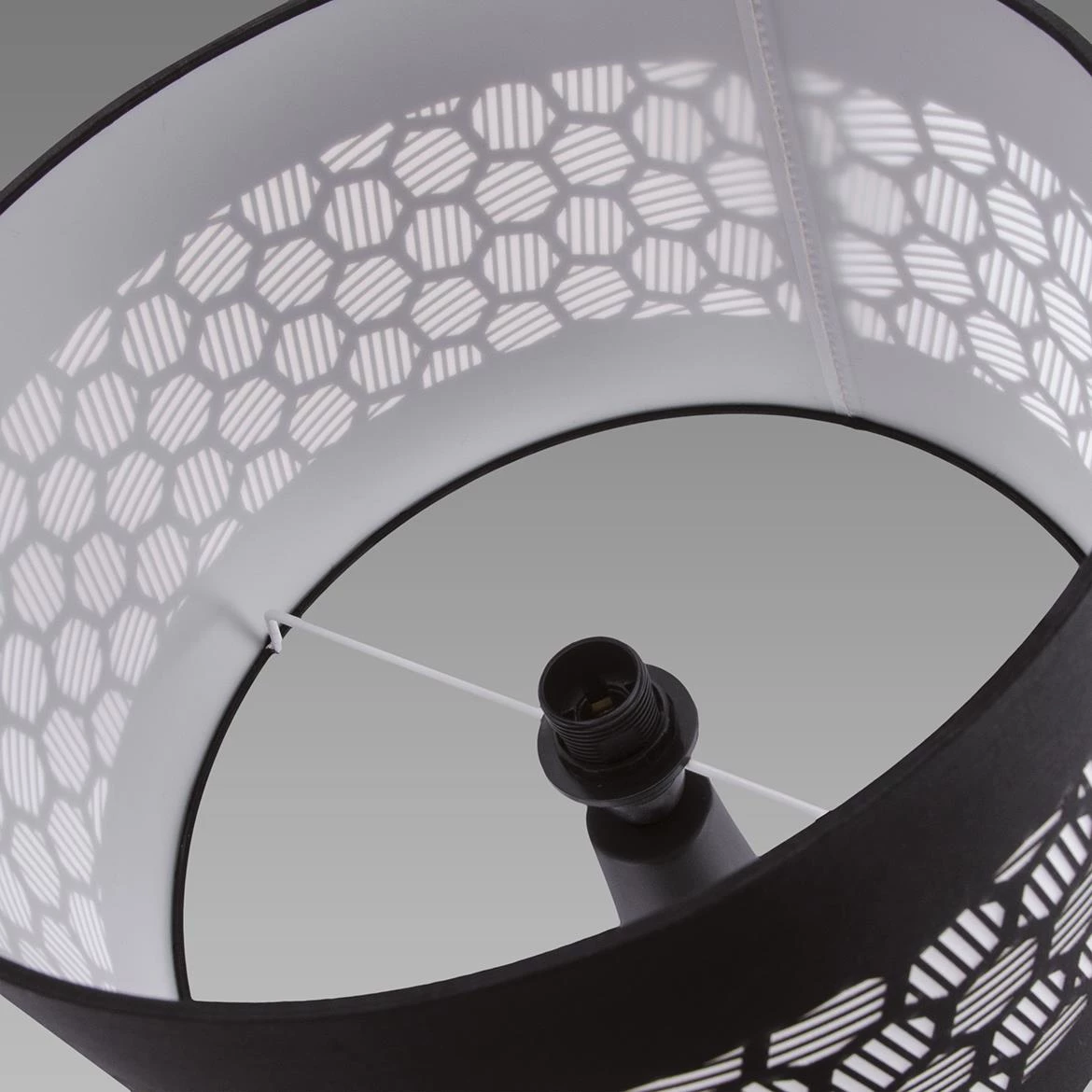 Stona lampa  Wanda crna