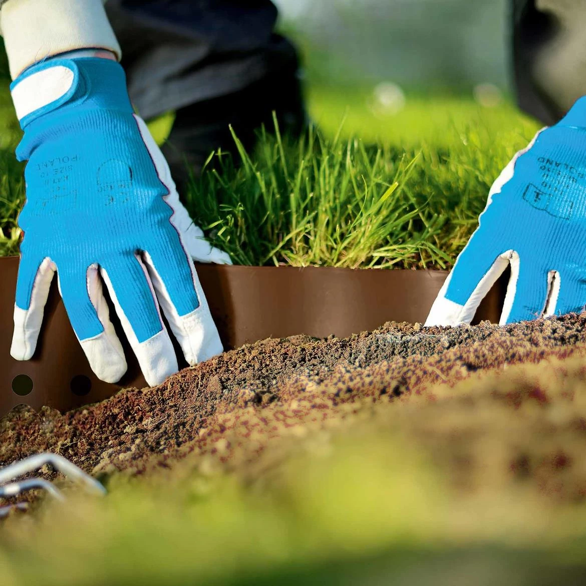 Granicnik za travnjak braon 20cmx9m 30-013