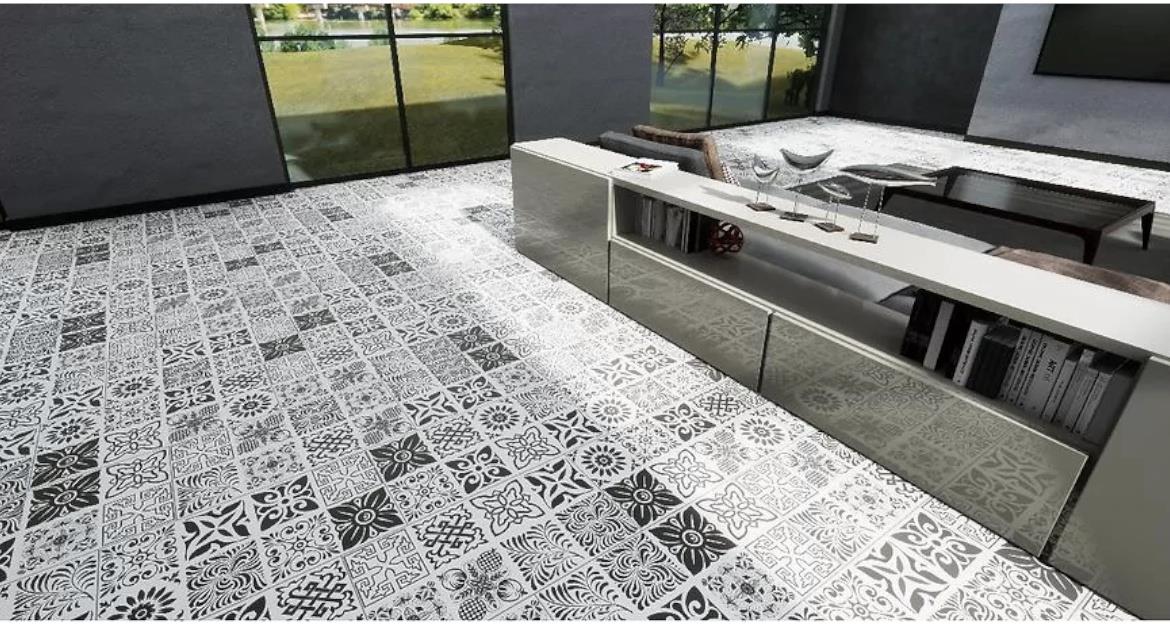LVT SPC vinil podne obloge Patchwork 4.2mm 0.3mm