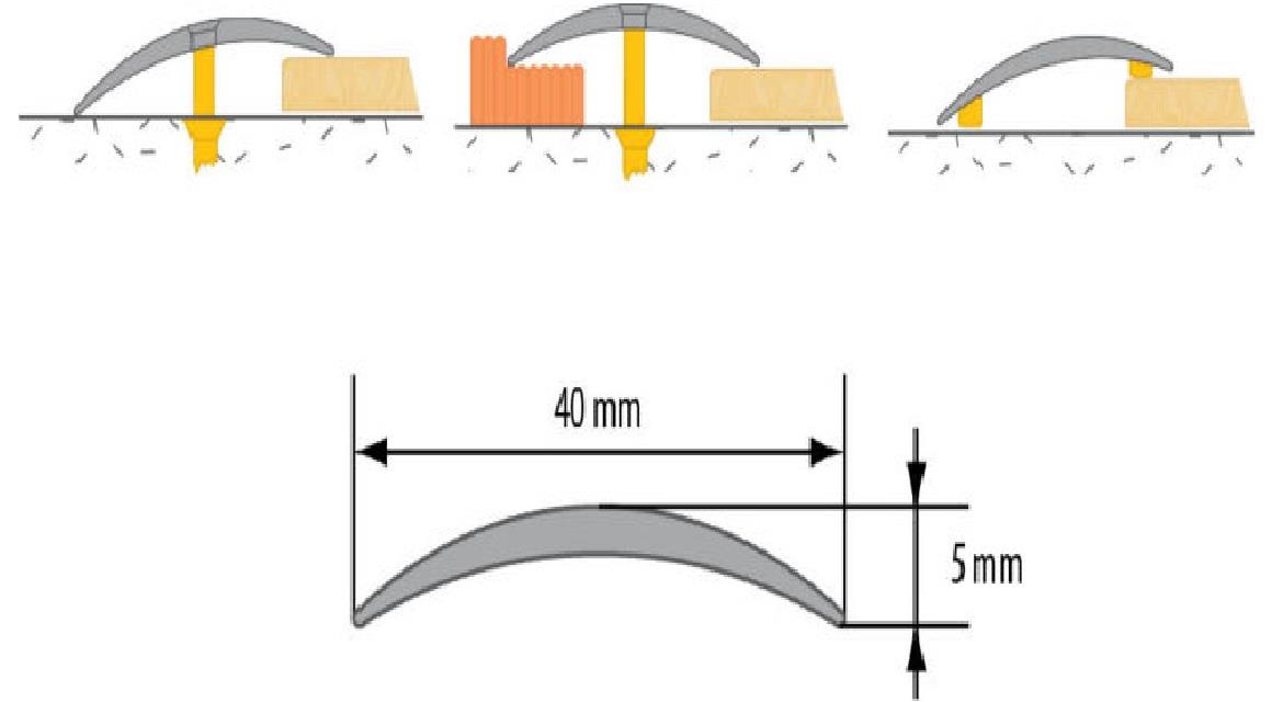 Prelazna lajsna LPO 40 0.9m srebrna