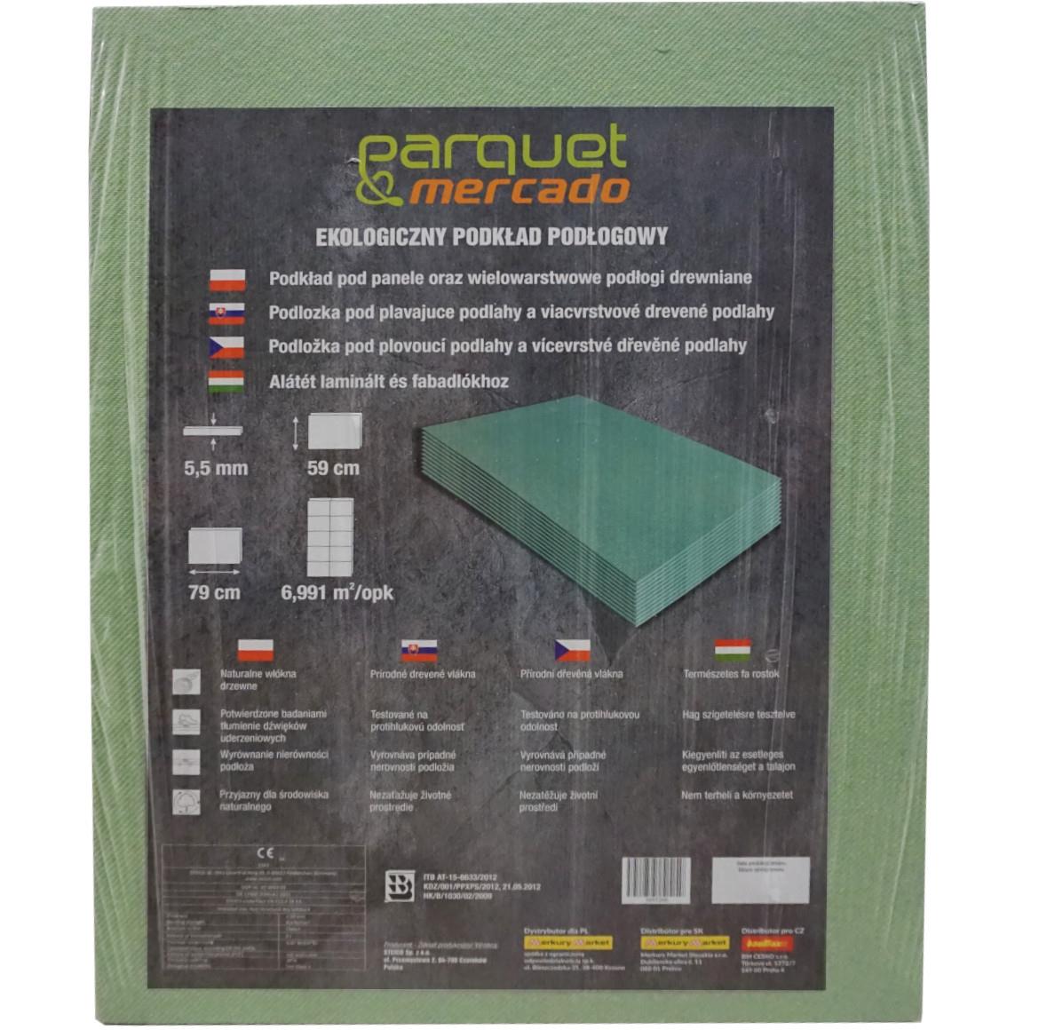 Podloga za  panele Basic Mercado Natural Mat 5 mm